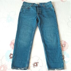 Everlane Women's Straight Leg Jeans - Blue